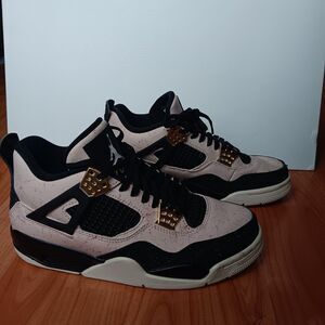 Nike Air Jordan 4 Retro Silt Red Splatter Womens Sz 7 Q9129-601